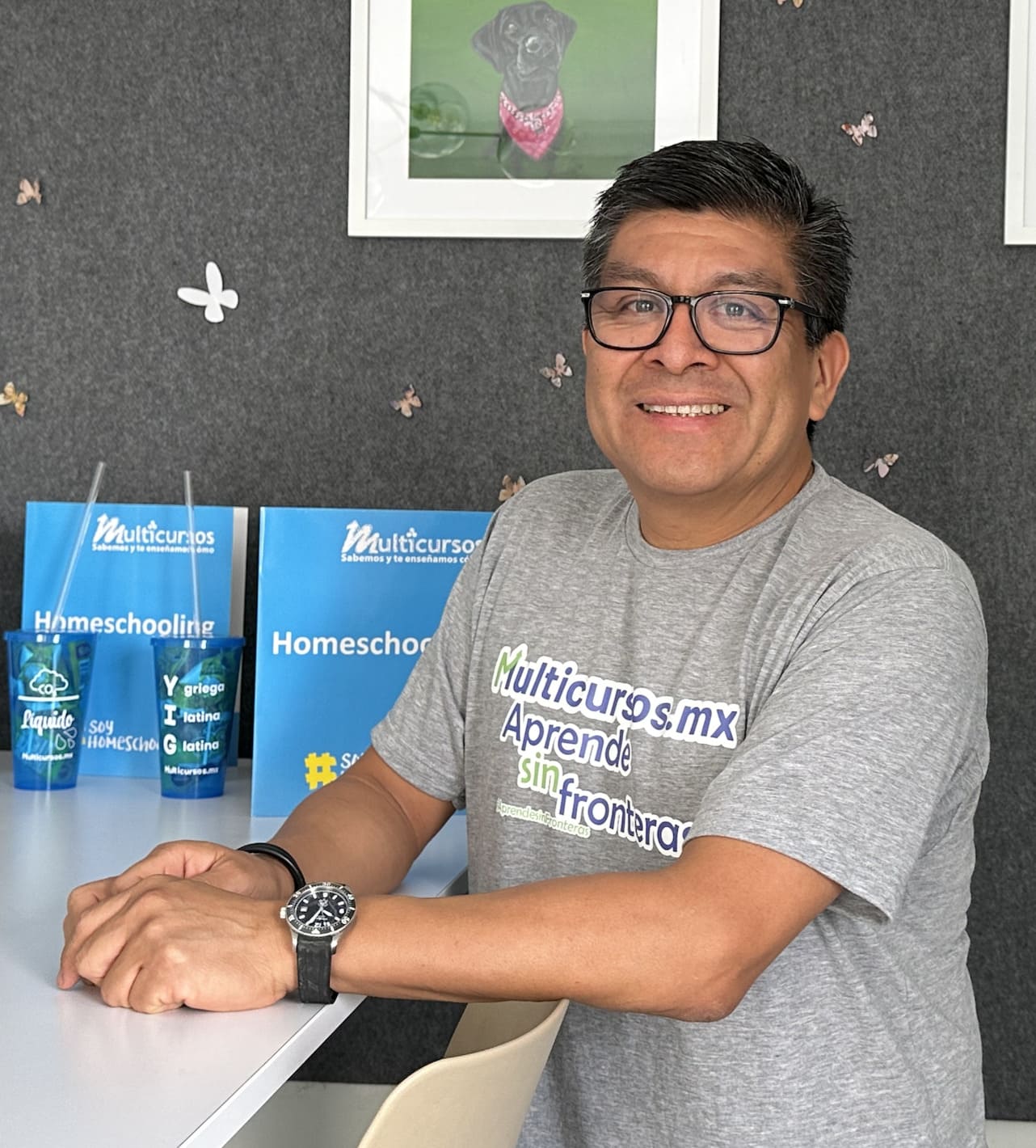 Cesar Méndez, CEO de Multicursos Homeschool