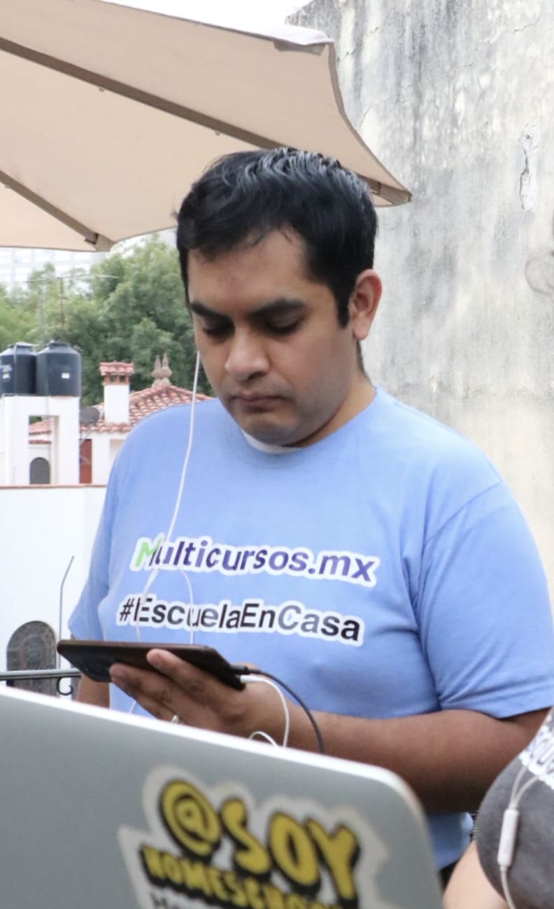 Eduardo Cruz, desarrollador de Multicursos Homeschool